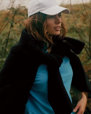 Logo trade corporate gift photo of: Iqoniq Diran recycled polyester pile fleece jacket